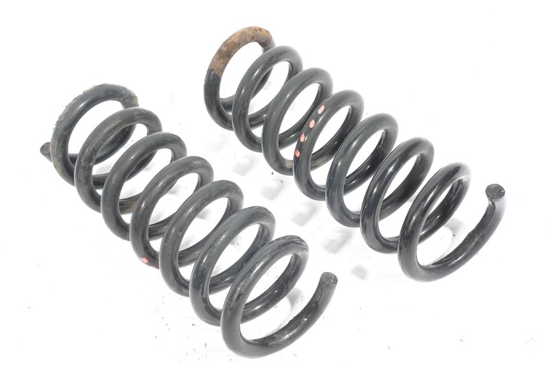 08-14 Mercedes W204 C250 C300 Rear Shock Strut Coil Spring Set of 2 OEM