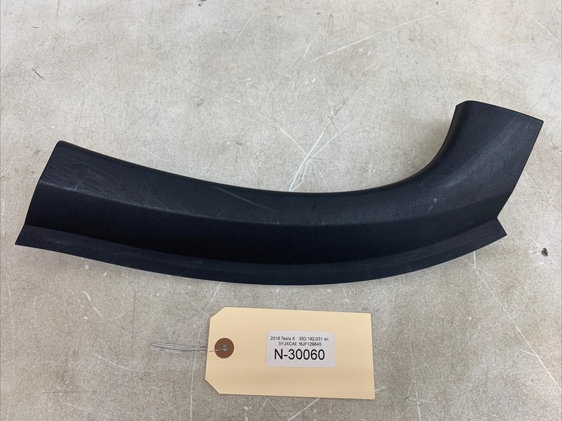 Tesla Model X Trunk Garnish Trim Right Side 1074908-00-D 30060 B68