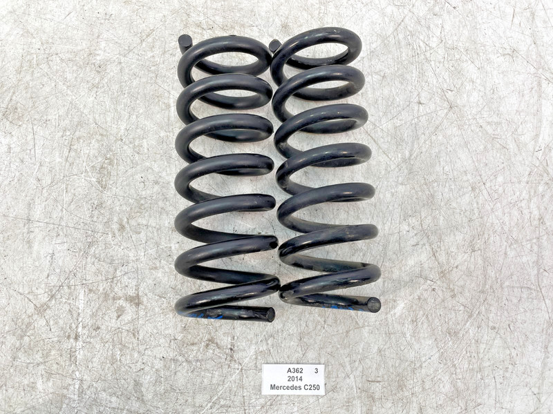 ✅ 08-14 OEM Mercedes W204 C300 C250 Rear Left Right Strut Shock Coil Spring SET