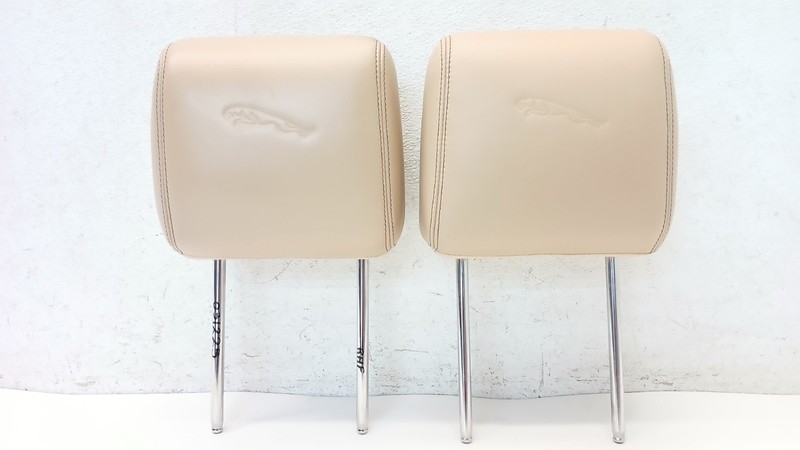 14-19 JAGUAR X351 XJ XJL XJR LEATHER SEAT HEADREST LEFT RIGHT FRONT OEM 031225