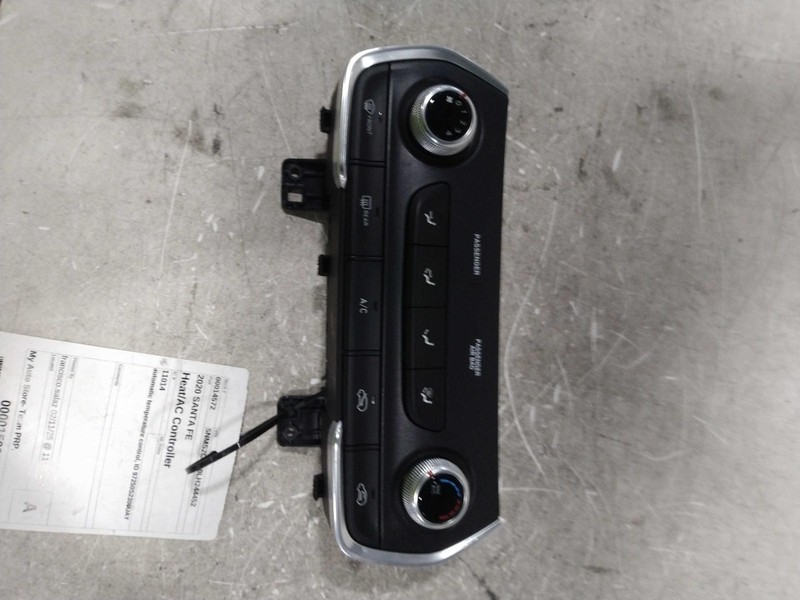 2020 Hyundai Santa Fe A/C Selector Switch OEM Silver 64K Miles NJ25-14572-385493
