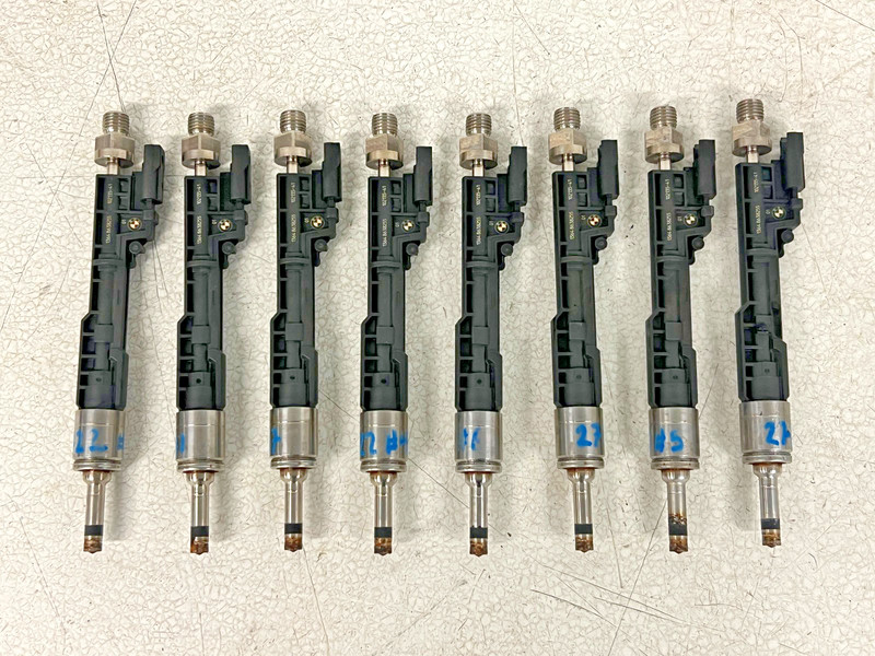 ⭐2016-2019 BMW 750i G12 ENGINE MOTOR HIGH PRESSURE FUEL INJECTORS OEM LOT2722