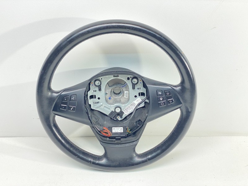 2007-2013 BMW E70 X5 Genuine Heated Leather Steering Wheel Non Sport OEM✅