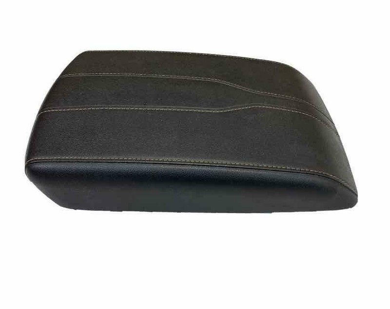 2020 CHEVROLET TRAVERSE FLOOR CENTER CONSOLE ARM REST BLACK LEATHER ASSY OEM
