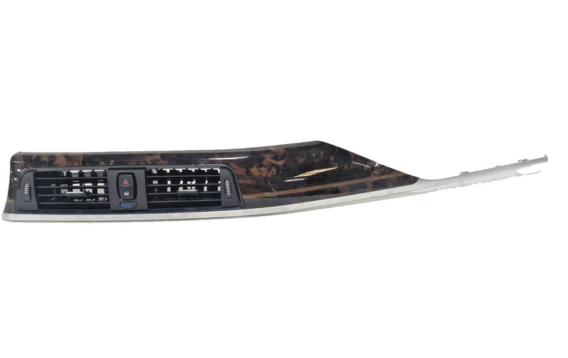 13 14 15 BMW F30 F31 DASH WOOD TRIM W/ CENTER AIR VENT OEM #A0.10