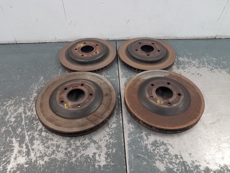 2003 Chevy Corvette C5 Z06 Brake Rotor Set #8792 H2