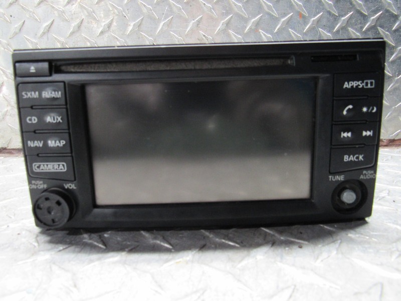 2015 NISSAN SENTRA NV GPS NAVIGATION CD PLAYER RADIO HEAD UNIT SCREEN DISPLAY