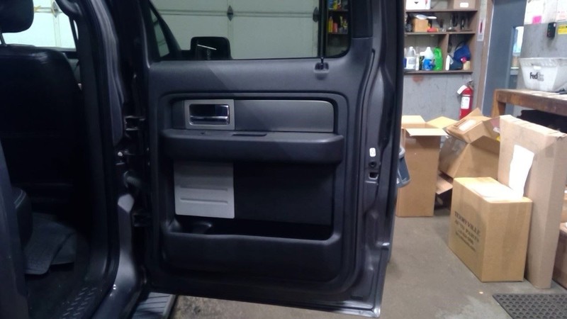 F150 2013 Passenger Right Rear Door Trim Panel Rear 1786357