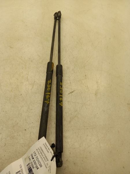 2009 TOYOTA PRIUS LEFT AND RIGHT SIDES LIFTGATE LIFT SUPPORTERS ASSEMBLY
