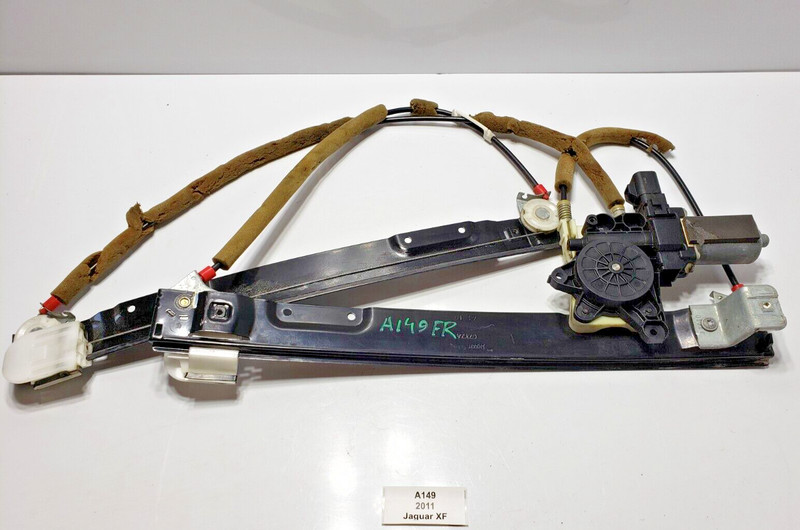 ✅09-15 OEM Jaguar XF XFR XFR-S Front Right Passenger Window Regulator Motor Assy