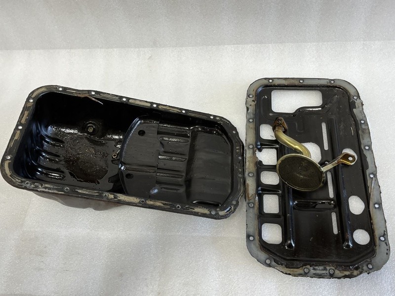 1990 1991 LEXUS ES250 ENGINE MOTOR OIL PAN WITH STRAINER