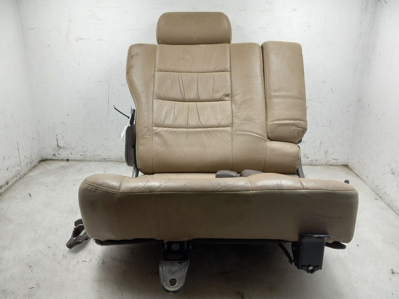 94 TOYOTA LANDCRUISER REAR PASSENGER RIGHT SEAT LEATHER BRN-FF40