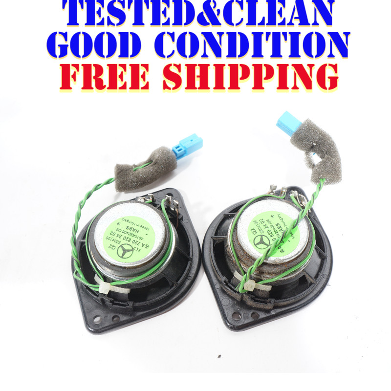 2004-2006 MERCEDES S500 S430 FRONT FLOOR TRIM SPEAKER SET OF 2 OEM