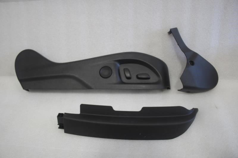 2020 2021 CADILLAC CT5 RIGHT PASSENGER FRONT SEAT SIDE TRIM PANELS BLACK H2G