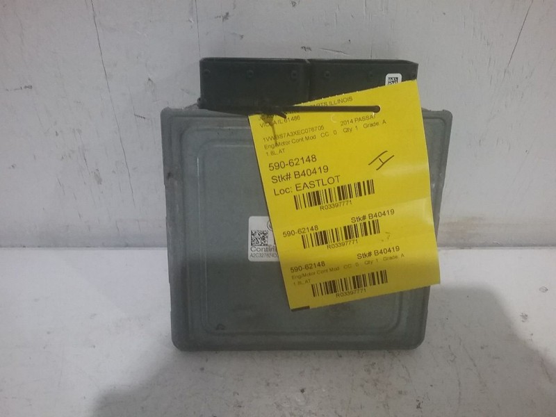 Engine ECM Electronic Control Module 1.8L Fits 14-15 BEETLE 3397771