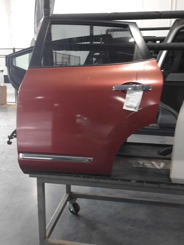 2013 Nissan Rogue Left Rear Door Red 321661 122K Miles Used OEM Parts