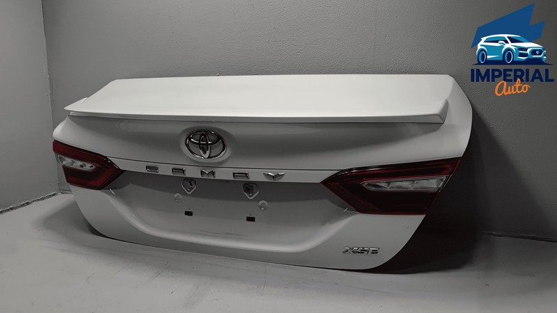 2018-2024 Toyota Camry XSE Tailgate Trunk Deck Lid Shell Panel *089 White* OEM