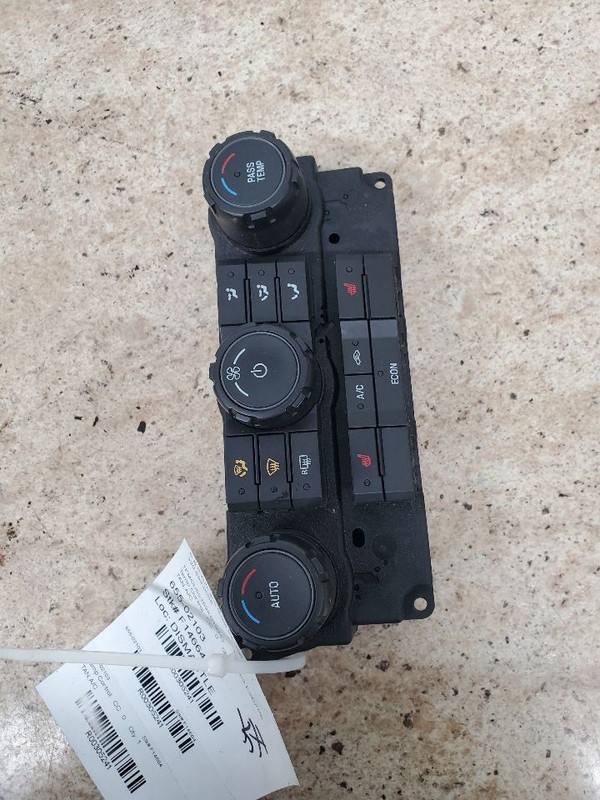 Temperature Control Front VIN 3 8th Digit Hybrid Fits 09 ESCAPE 305241