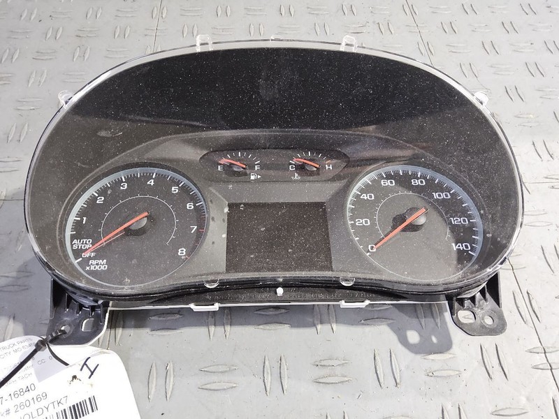 2022-2025 Chevy Malibu Speedometer Instrument Cluster 1.5L MPH and KPH Opt UDC