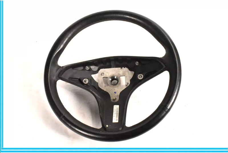 08-12 Mercedes W204 C300 GLK350 C250 3 Spoke Steering Wheel Black 2044601203 OEM