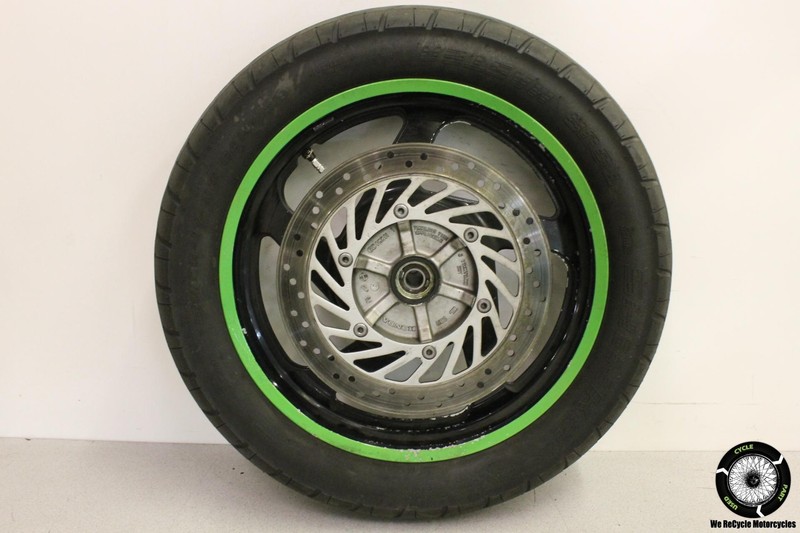 1995 Honda Magna 750 VF750C FRONT WHEEL RIM w/ BRAKE ROTOR DISC VF VF750 95