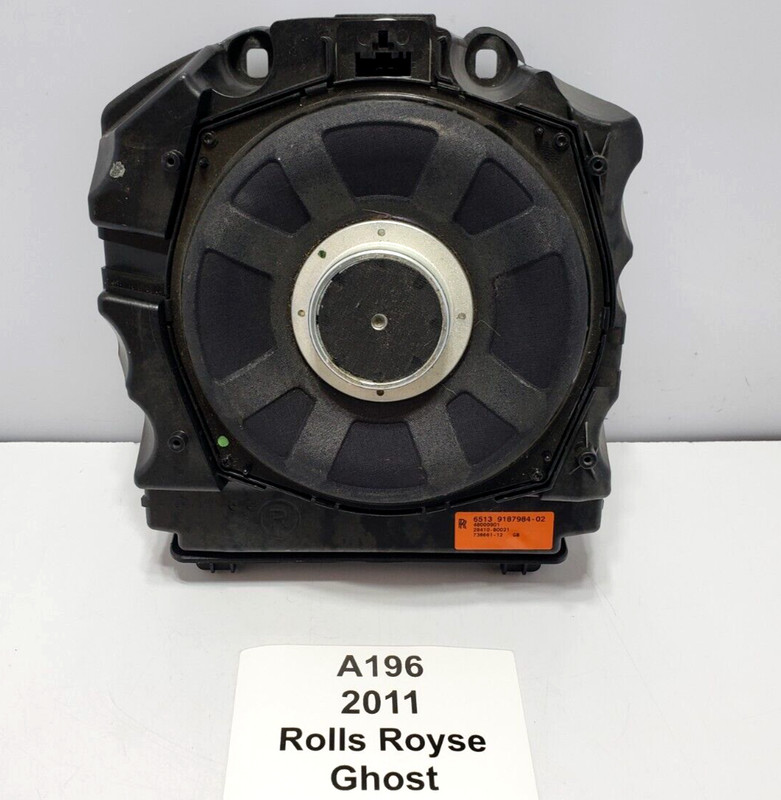 ✅ 10-18 OEM Rolls Royce Ghost RR4 Front Right Passenger Speaker Harman Kardon