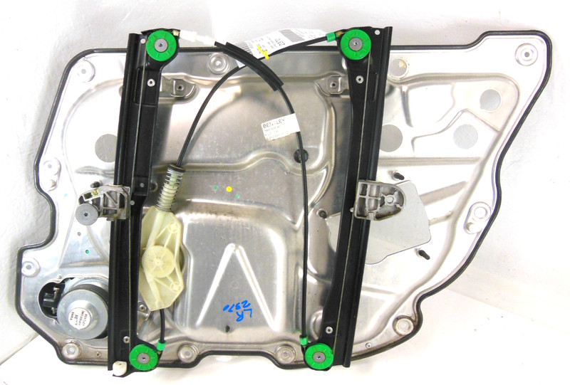 06 Bentley Continental Flying Spur Rear Door Window Regulator W/ Motor Left OEM