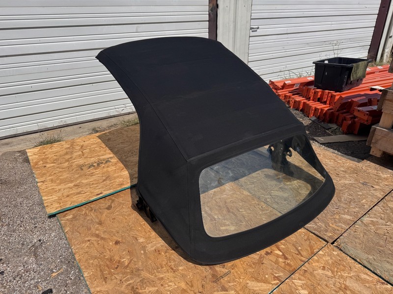 94–00 BMW E36 M3 Convertible Power Soft Folding Top Roof Frame Black OEM 100K Mi