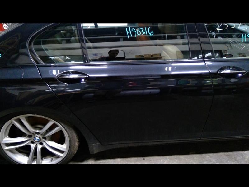 Passenger Rear Side Door Black Long Wheel Base Fits 09-15 BMW 750i 675034