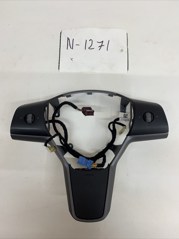 Tesla Model Y Steering Wheel Controls Bezel Trim Heated 1271 B96