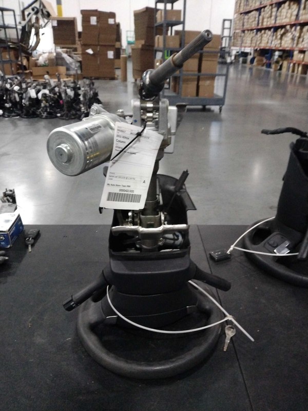 2015 Nissan Versa Steering Column OEM Blue 126k Miles Warranty NJ25-26317-668496