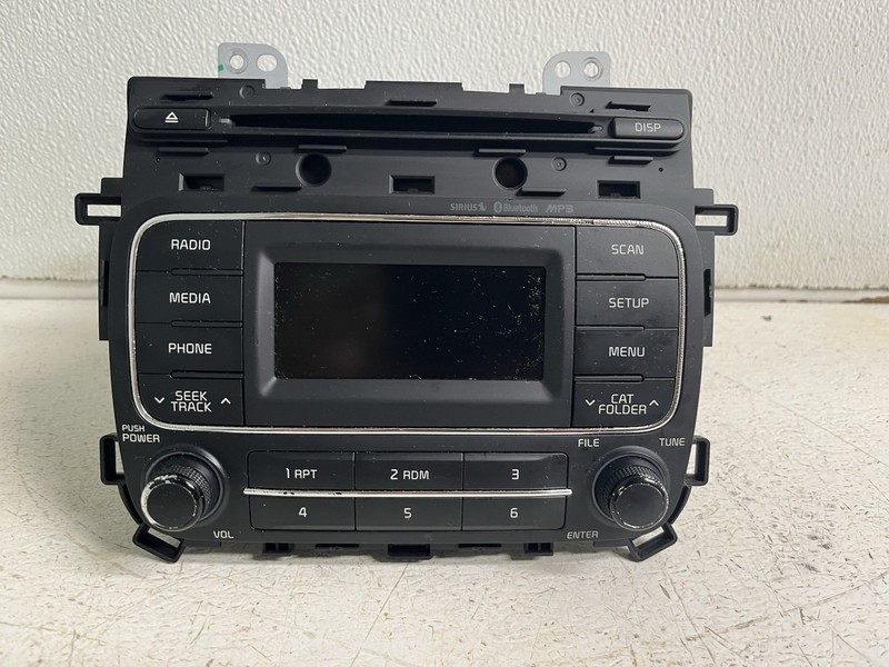 2014-2016 Kia Forte Sedan NON-NAV NON-TELEMATICS Radio Stereo AMFM Menu Oem