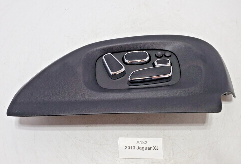 ✅ 10-19 OEM Jaguar XJ XJR Front Right Passenger Seat Control Switch W/ Trim