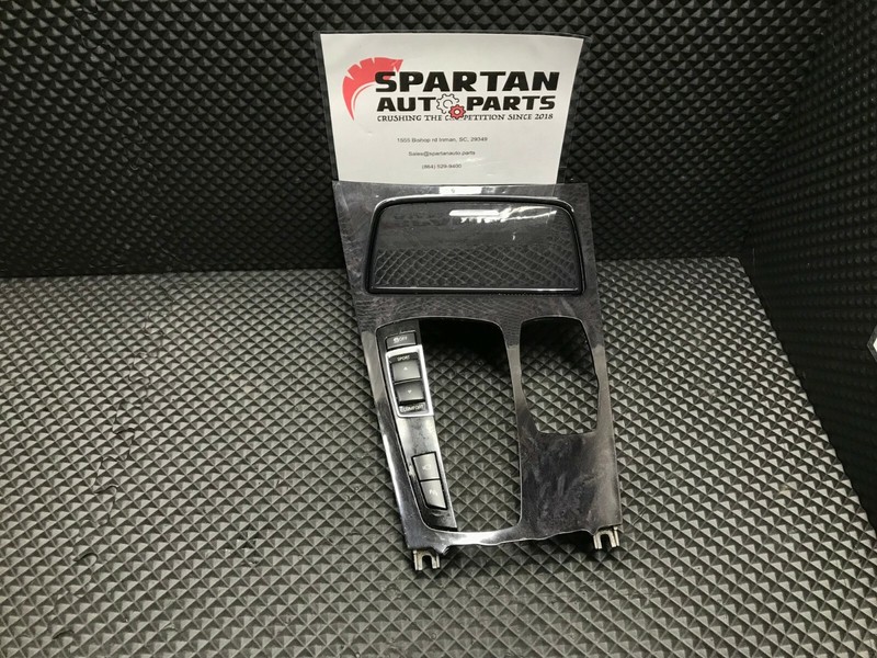 2009-2015 BMW 750LI 750I Center Console Shift Cupholder Trim With Controls OEM