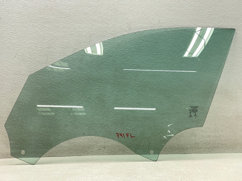 17-20 JAGUAR F-PACE FRONT LEFT DRIVER SIDE DOOR WINDOW GLASS OEM LOT791