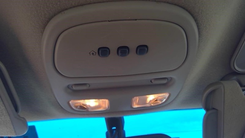 Console Front Roof With Garage Door Opener Opt UG1 Fits 00-05 LESABRE 736383