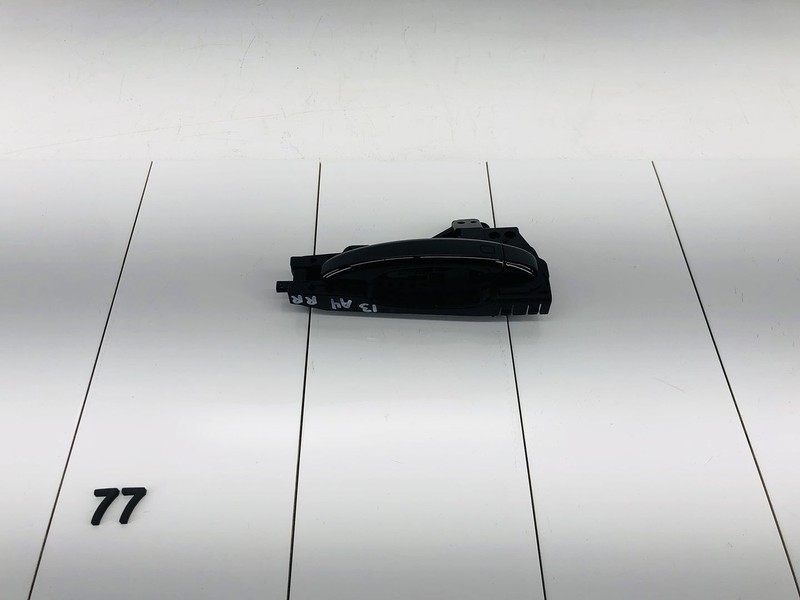 09-16 AUDI A4 QUARTER REAR RIGHT SIDE EXTERIOR DOOR HANDLE W/ FRAME OEM