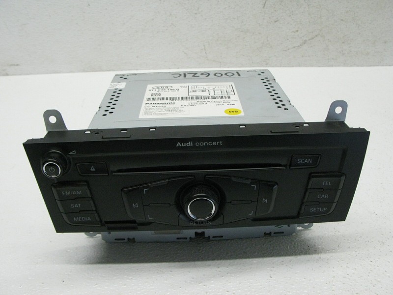 08-12 AUDI 8T A5 S5 A4 MULTIMEDIA CD RADIO RECEIVER HEAD UNIT OEM 100621C