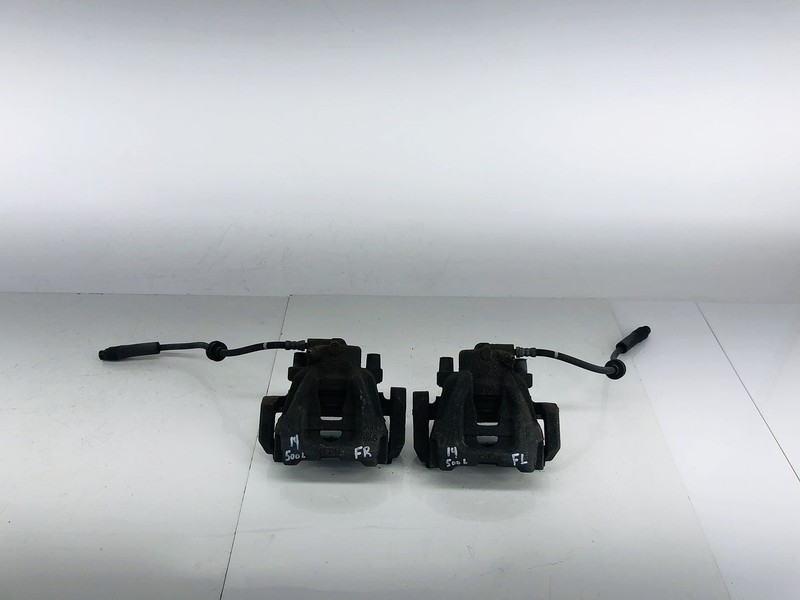 14-19 FIAT 500L FRONT RIGHT & LEFT SIDE ABS BRAKE CALIPER SET OF 2 OEM