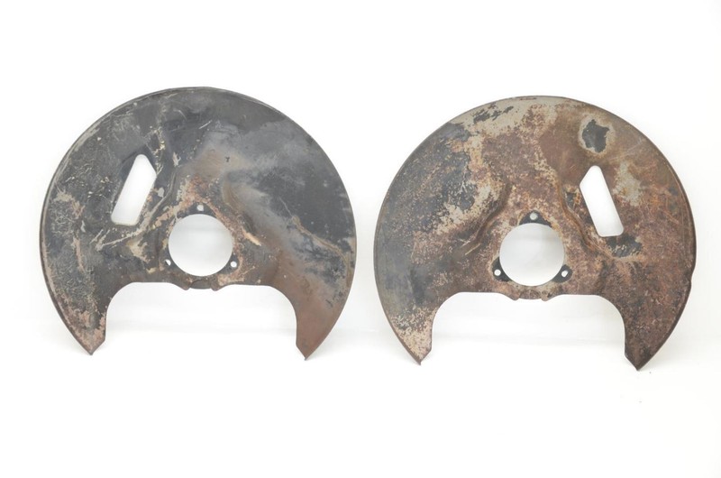 87-89 Nissan 300ZX Z31 Pair of Left and Right Rear Brake Dust Shields