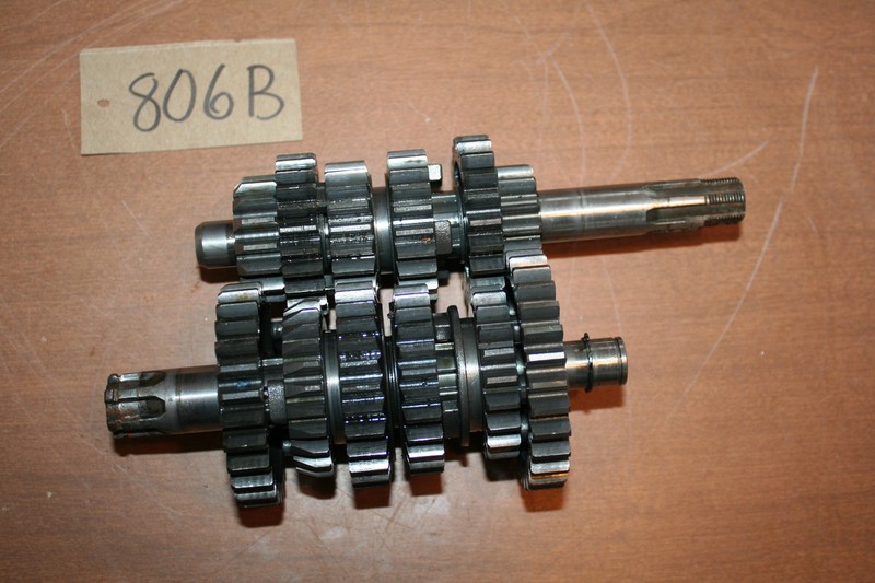 1985 Kawasaki KX125 Transmission Gears Mainshaft Countershaft Clusters OEM 85 B