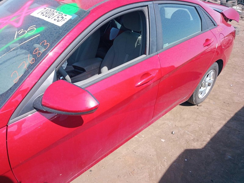 Hyundai Elantra 2022 Left Fender RED 718201 4646
