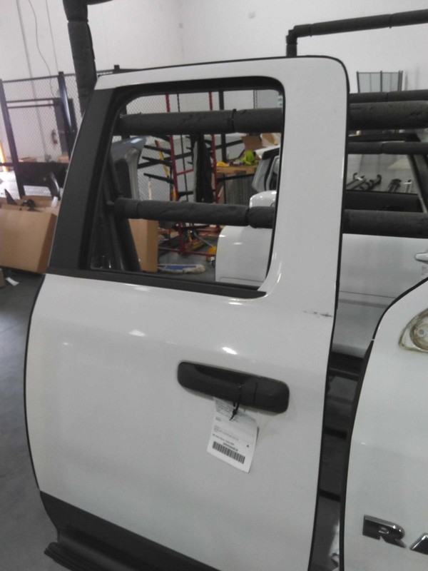 2010 Dodge 1500 Pickup Left Door White - Good Condition, 145k Miles