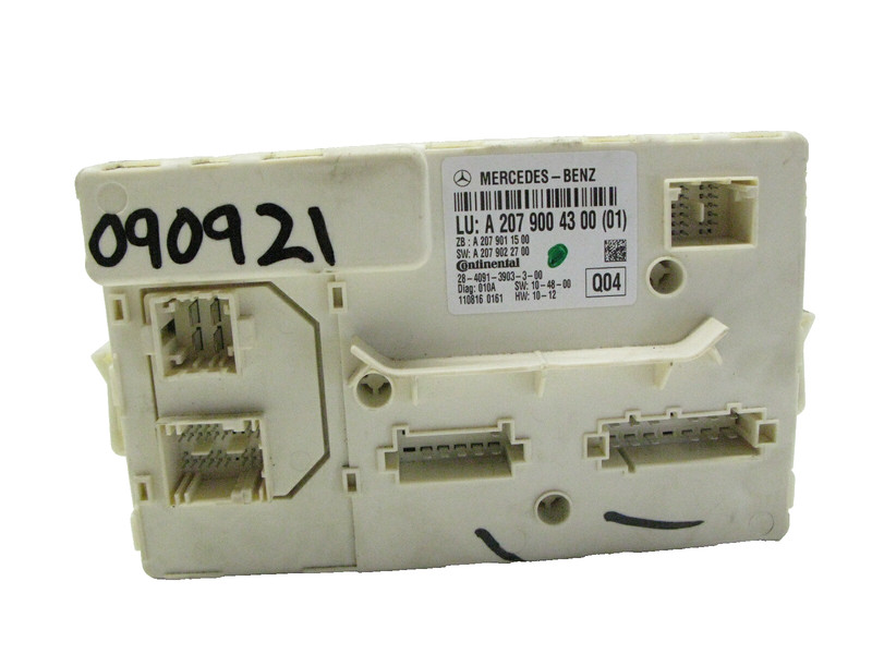 11-17 MERCEDES W207 E350 E550 CONVERTIBLE BCM BODY COMFORT CONTROL UNIT 090921