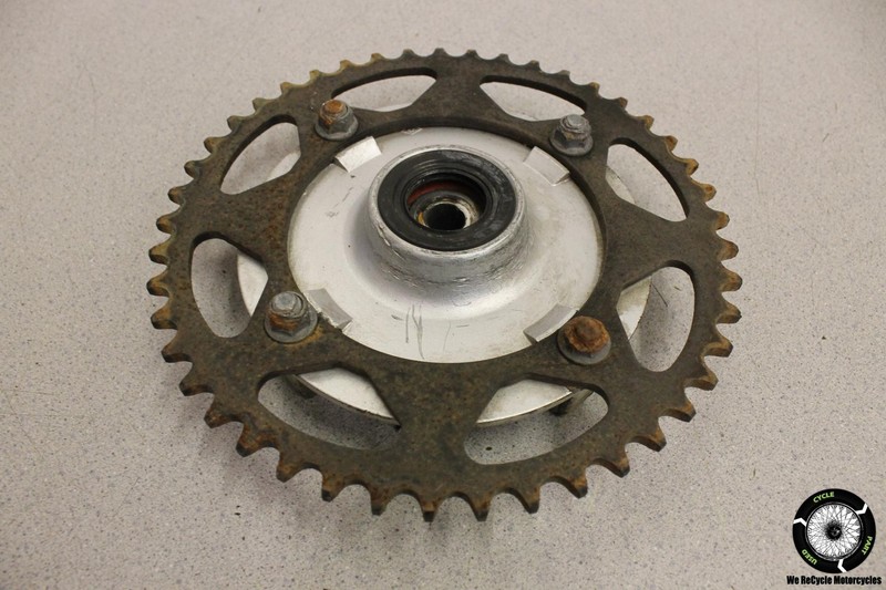 2002 Yamaha Virago 250 XV250 REAR SPROCKET DRIVE HUB XV 02