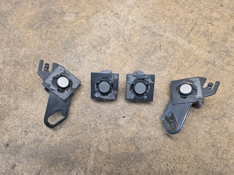 2008-2012 BMW F10 535I 528I FRONT BUMPER PARKING PDC SENSORS W/ Bracket OEM
