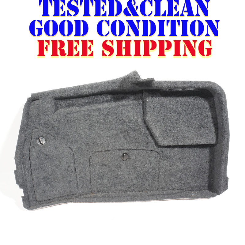 03 04 05 06 Mercedes S500 W220 REAR RIGHT TRUNK SIDE CARPET PANEL 2206931491 OEM