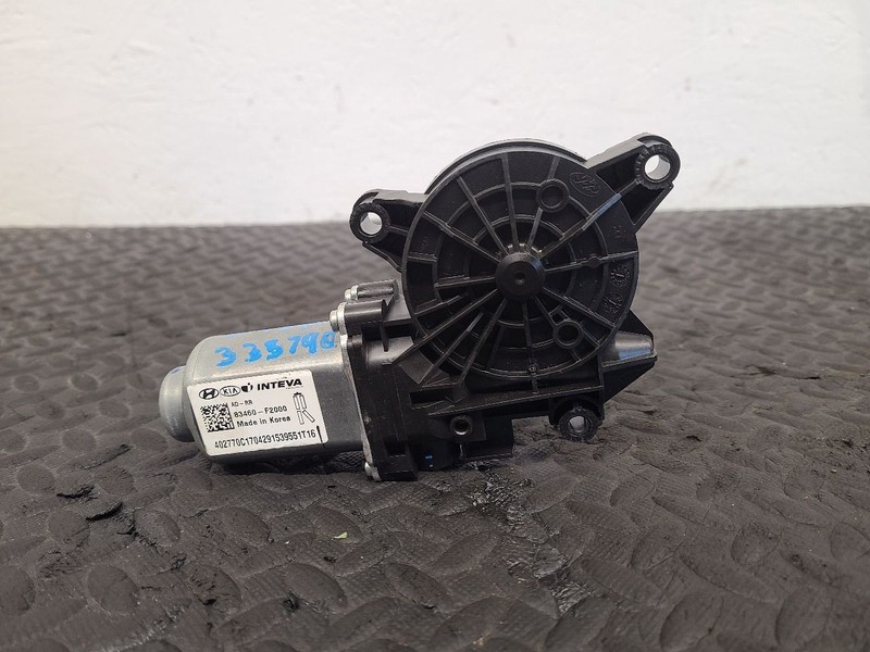 17-20 Hyundai Elantra Rear Right Passenger Power Window Motor OEM 83460-F2000