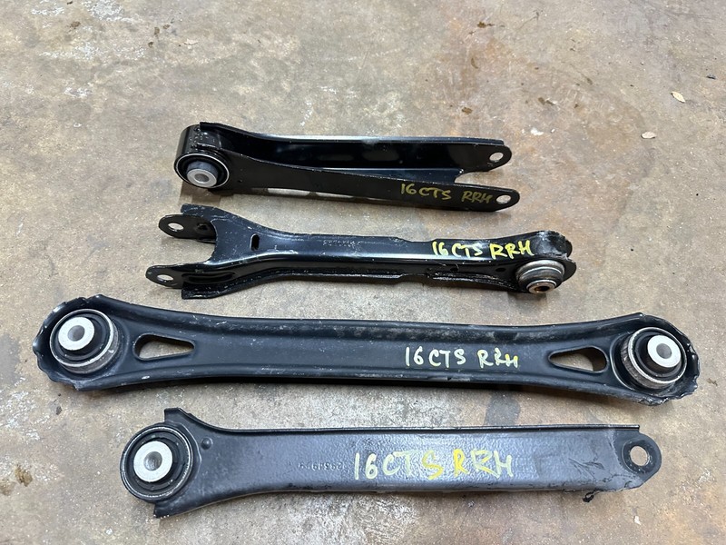 14-19 Cadillac CTS REAR SUSPENSION CONTROL ARMS SET OF 4 OEM