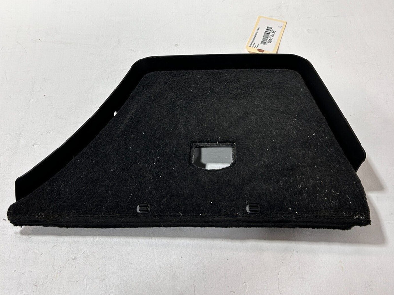 2010-11-12-2016 PORSCHE PANAMERA REAR RIGHT TRUNK CARPET TRIM COVER BLACK OEM